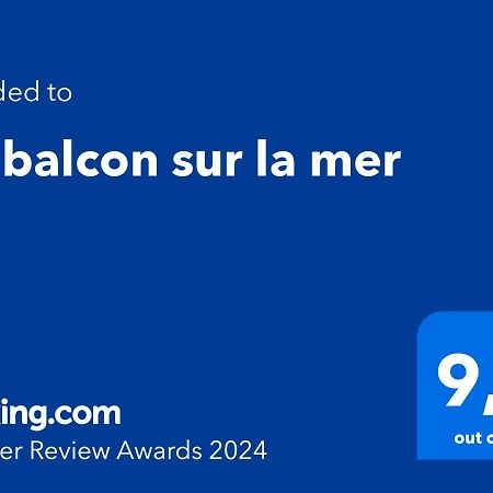 Un Balcon Sur La Mer อฌักซิโอ้ ภายนอก รูปภาพ